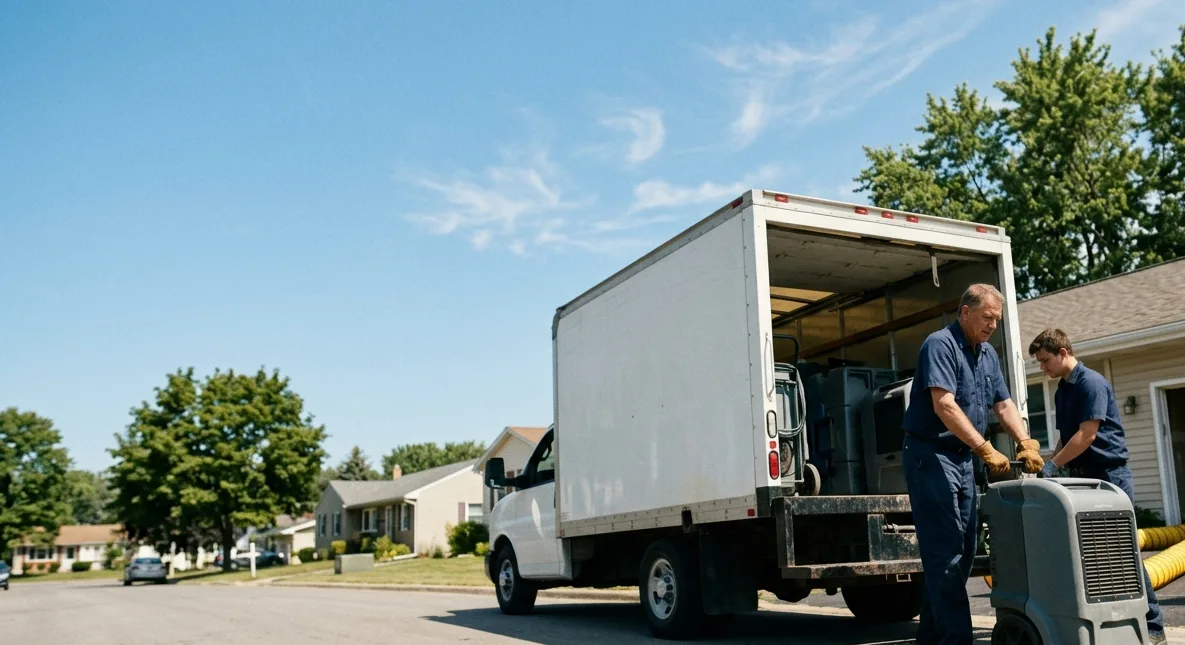 Water Damage Cleanup in Sterling, OH near me